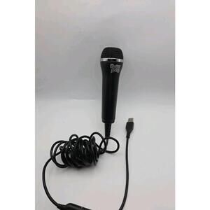 Guitar Hero USB Microphone Red Octane E-UR20 For Nintendo Wii Xbox 360 PS3 Clean